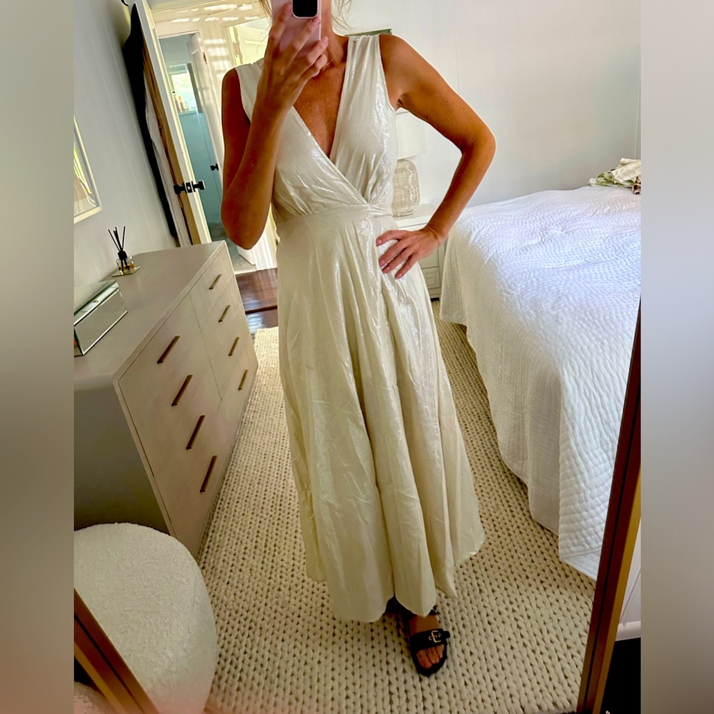 Gold sundress